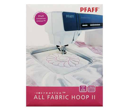 Мульти-пяльцы Pfaff All Fabric Hoop (150*150 мм) + 3 дизайна (Арт. 820889096) 820889096 фото №1