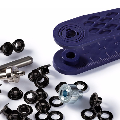 Люверси чорні (внутрішній діаметр 4 мм) 542409 фото №2