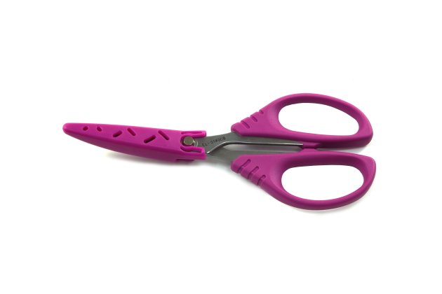 Ножницы для шитья с изогнутыми лезвиями (140 мм) EL-0140CB фото №3