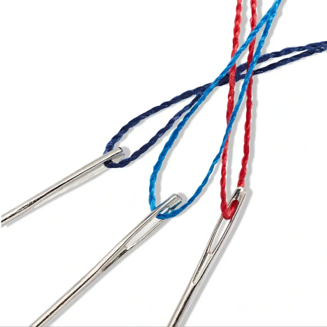 Набір швейних ручних голок із нитками (10 шт.) 121105 фото №3