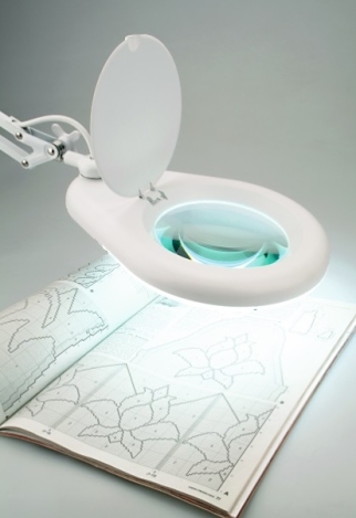 Світлодіодна лупа з підсвічуванням та кріпленням 610382 фото №8