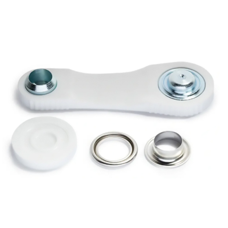 Люверси сріблясті (внутрішній діаметр 11 мм) 541370 фото №3