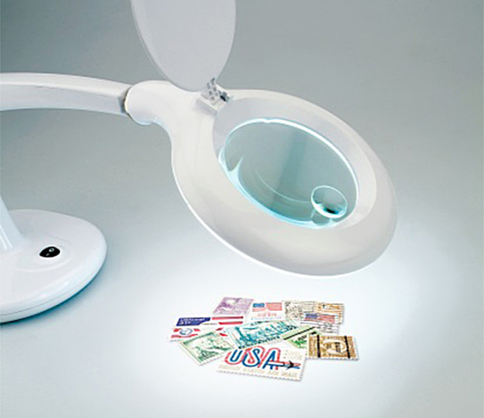 Лупа с подсветкой на регулируемой подставке 610714 фото №5