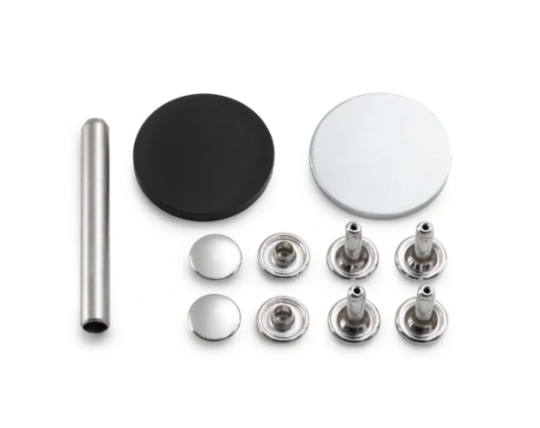 Клепки 6-9 мм, сріблястого кольору (8 шт.) 403152 фото №3