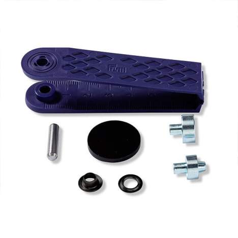 Люверси чорні (внутрішній діаметр 5 мм) 542371 фото №3