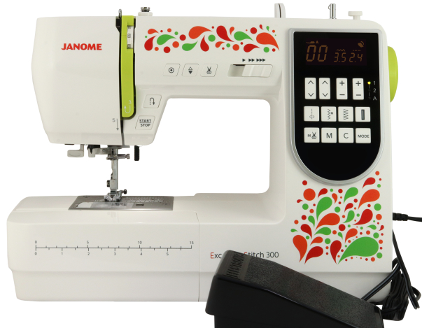 JANOME EXCELLENT STITCH 300 JANOME Excellent Stitch 300 фото №3