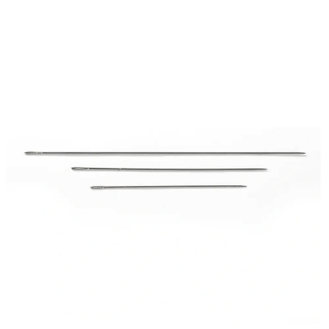 Голки для шиття іграшок та ляльок, довгі (3 шт.) 131140 фото №2