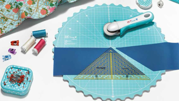 Трикутник для 1/4 квадрата (20 см) 611313 фото №4