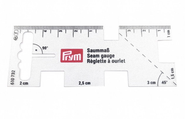Линейка для разметки припусков, прозрачная 610732 фото №1