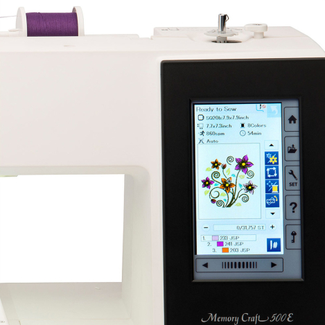 JANOME MEMORY CRAFT 500E MEMORY CRAFT 500E фото №5