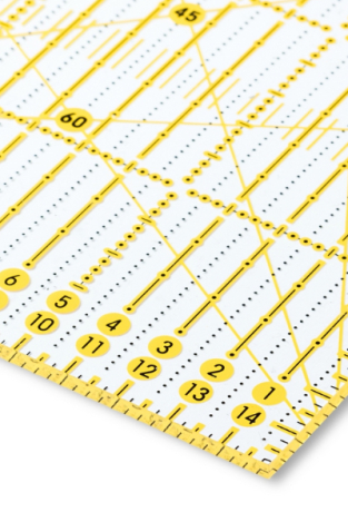 Лінійка із жовто-чорною розміткою (15х30 см) 611307 фото №4