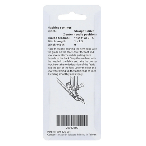 Набір лапок для підгинання на 4 мм та 6 мм (2 шт.) 200326001 фото №4