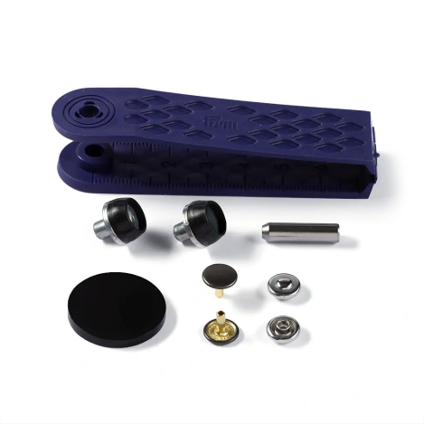 Заклепки, зістарене залізо/сріблястий (9 мм) 403101 фото №2