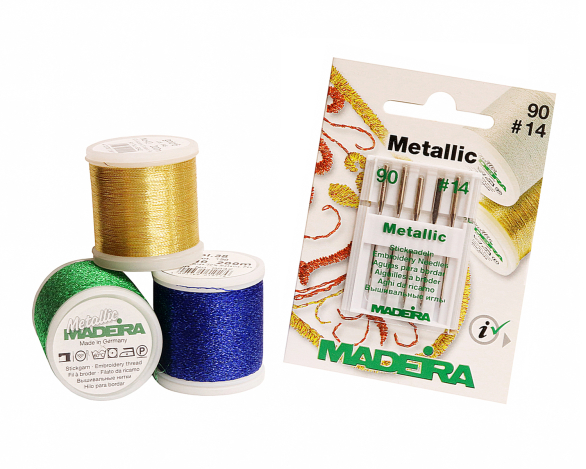 Голки Madeira Metallic №90 9451 фото №2