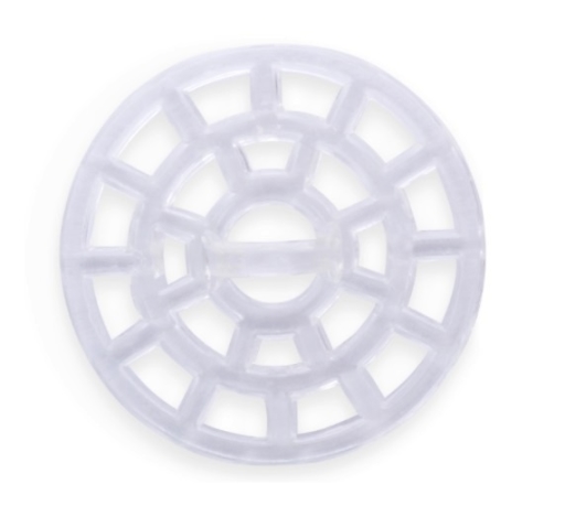 Декоративні гудзики, прозорі (22 мм) 312102 фото №1