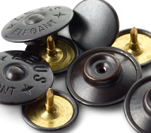 Кнопки 'Холостяк', 13 ЗІРОК, чорні (16 мм) 331114 фото №2