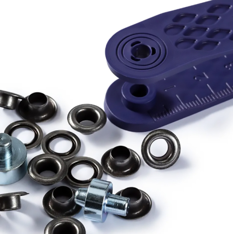 Люверсы состаренное железо (внутренний диаметр 5 мм) 542412 фото №2