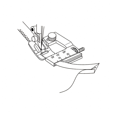 Лапка для косої бейки (регульована) Janome/Family 9849 фото №3