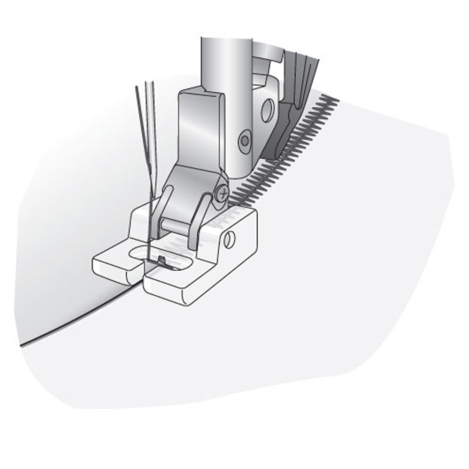 Лапка для пришивания аппликации (пластик) 820214096 фото №3