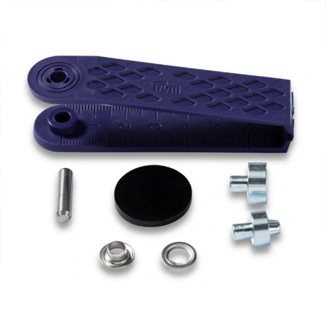 Люверси сріблясті (внутрішній діаметр 5 мм) 542410 фото №2