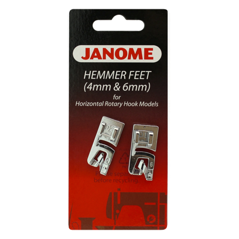 Набір лапок для підгинання на 4 мм та 6 мм (2 шт.) 200326001 фото №3