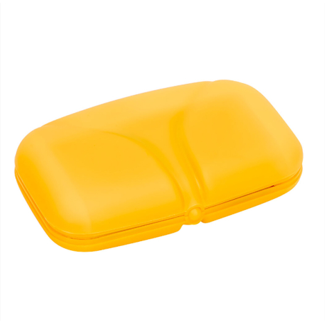 Дорожній набір у пластиковому футлярі (жовтий) 651239 фото №2