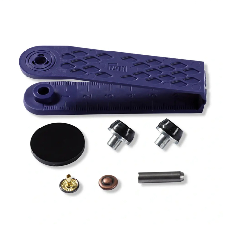 Заклепки, зістарена мідь/чорний (9 мм) 403102 фото №2