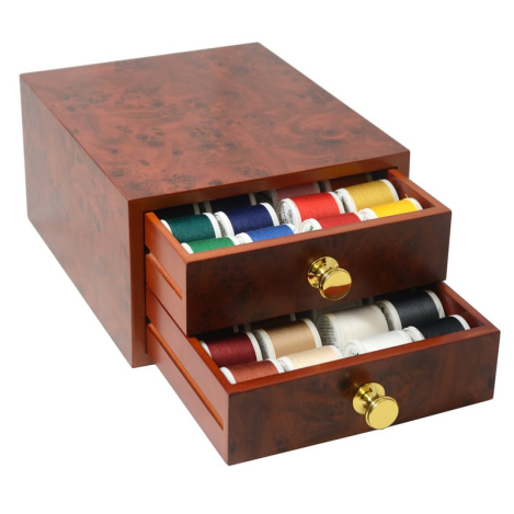 Набір швейних ниток Aerofil (400 м) в скриньці 8113 H фото №1