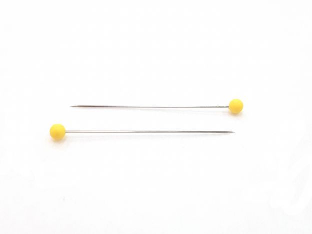 Шпильки з пластиковими головками, середні (0,60х48 мм) NS012 фото №2