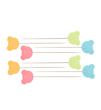 Шпильки 'Ведмедик', середні (0,60х48,4 мм) NS113 фото №1