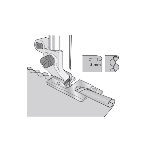 Лапка для підгинання на 3 мм (металева) 411852045 фото №2