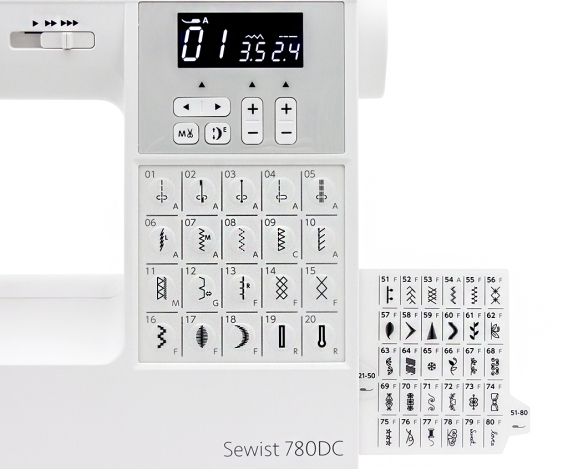 JANOME SEWIST 780DC Janome Sewist 780DC фото №5