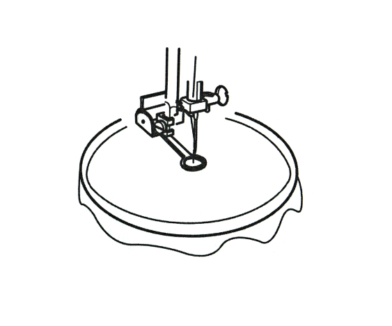 Лапка для стьобання та вільної техніки шиття Janome/Family 200127000 фото №3