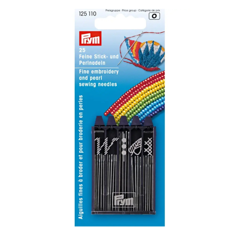 Набір вишивальних голок різного розміру (25 шт.) 125110 фото №1