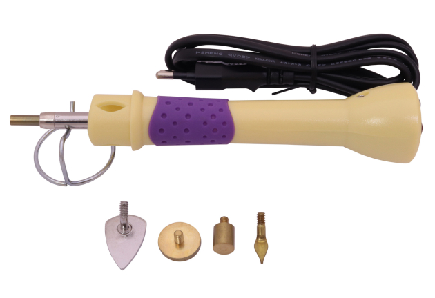 Паяльник із кнопкою (5 насадок) DW-AW03-AA(VDE) фото №1