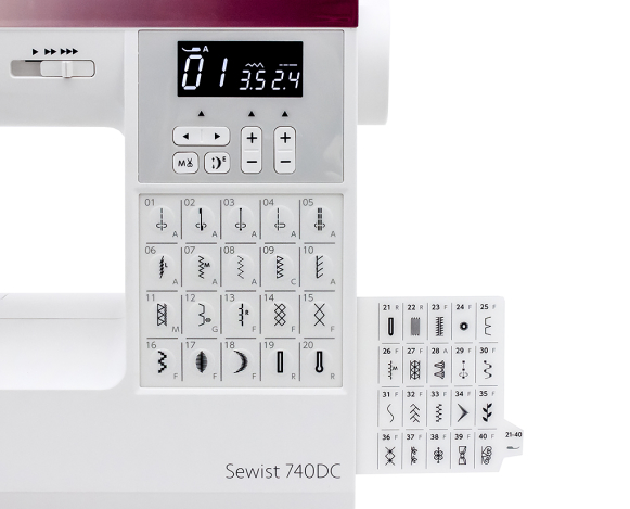 JANOME SEWIST 740DC Janome Sewist 740DC фото №4