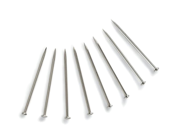 Шпильки з головками 'Цвях', середні (0,65х26 мм) 021333 фото №2