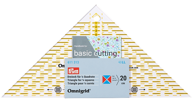 Трикутник для 1/4 квадрата (20 см) 611313 фото №2
