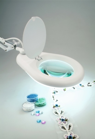 Лупа з підсвічуванням та кріпленням до столу 610713 фото №8