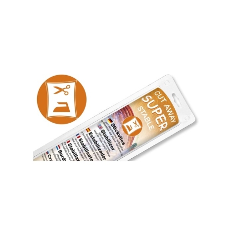 Стабілізатор вишивальний, відрізний, термоклеючий (1 м) 9447 фото №3