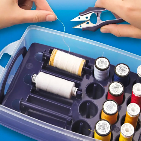 Клік-бокс із вставкою для зберігання швейних ниток 612406 фото №3