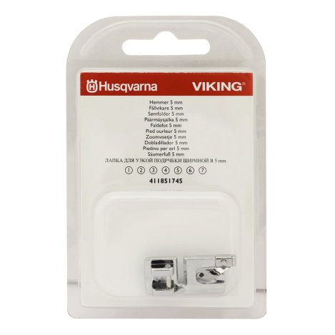 Лапка для підгинання на 5 мм (металева) 411851745 фото №3