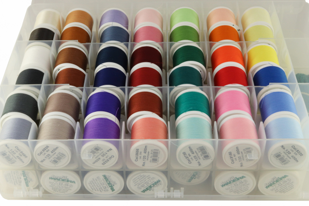 Подвійний набір швейних ниток 
