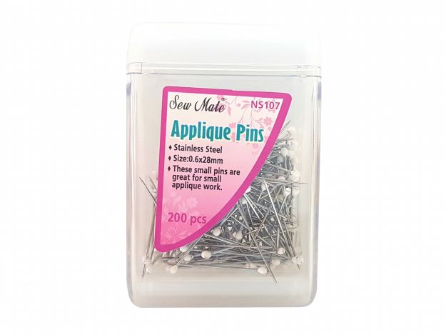 Шпильки для аплікацій, середні (0,60х28 мм) NS107 фото №1