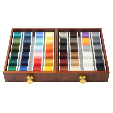 Набір швейних ниток Aerofil (400 м) в скриньці 8113 H фото №2