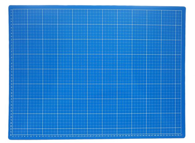 Двохкольоровий розкрійний килимок (45x60 см)  DW-12122 (AC) фото №2