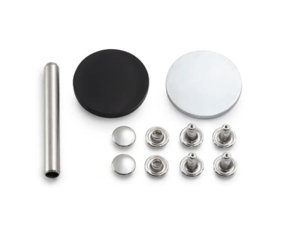 Клепки 3-4 мм, сріблястого кольору (20 шт.) 403150 фото №3