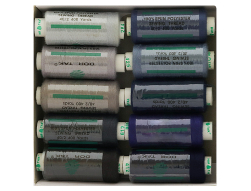 Набір швейних ниток №7 Dor Tak (10 шт.)