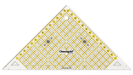 Трикутник для 1/2 квадрата (15х15 см)