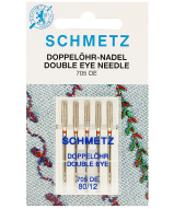 Голки з подвійним вушком №80